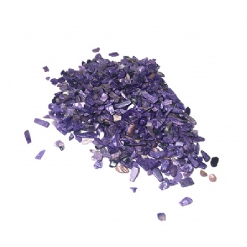 hot sale natural beautiful purple dragonshard crystal gravel